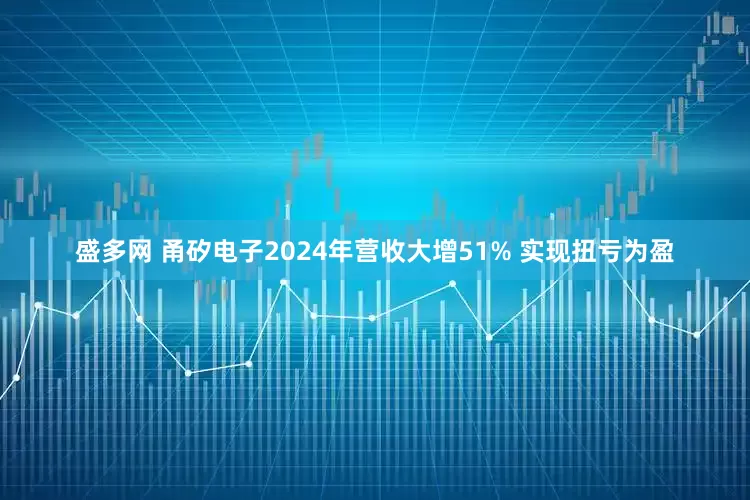 盛多网 甬矽电子2024年营收大增51% 实现扭亏为盈