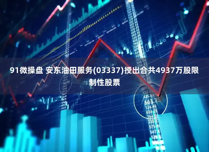 91微操盘 安东油田服务(03337)授出合共4937万股限制性股票